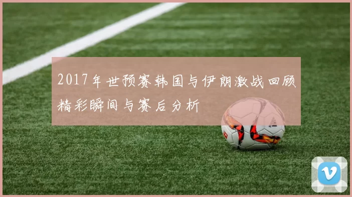 2017年世预赛韩国与伊朗激战回顾精彩瞬间与赛后分析